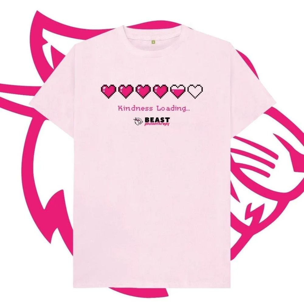 Kindness Loading T Shirt 2 - Mr Beast Shop